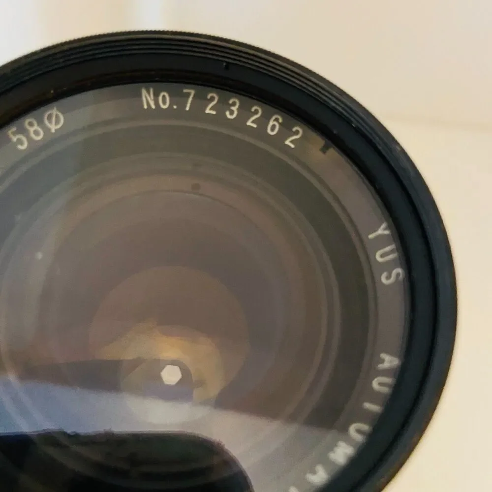 8008 Tiffen  PASEO 58MM Sky 1-A Yus Automatic Zoom Lens 75-150mm f=75mm